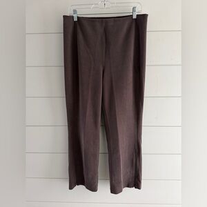 lululemon athletica Brown Ribbed Cropped Pants, Size 12